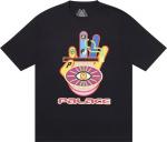 Футболка Palace Hippy Cig T-Shirt 'Black', черный - фото