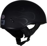 Шлем Hot Leathers с застежкой, черный - фото 6