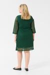 Платье KAFFE CURVE Mariah, зеленый - фото 4