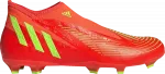 Бутсы Adidas Predator Edge.3 Laceless FG 'Game Data Pack', красный - фото