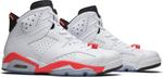 Кроссовки Air Jordan 6 Retro White Infrared 2014, белый - фото 8