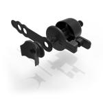 Звонок для велосипеда универсальный черный VELO 100 Elops - фото 3