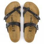 Сандалии Birkenstock Mayari Natural Leather Oiled 0171481, черный - фото 6