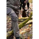 Охотничьи брюки / дождевики 520 теплые малошумные коричневые SOLOGNAC - фото 6