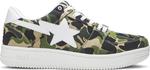 Кроссовки Bapesta Low ABC Camo, зеленый - фото