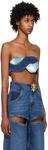 Синяя джинсовая майка из веревки AREA - фото 2