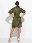 Платье JIORO ESSENTIALS, оливковый - фото 5