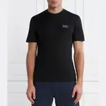 Футболка стандартного кроя Ea7, черный - фото