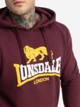 Толстовка с капюшоном LONSDALE Sweatshirt Thurning, красный - фото 3
