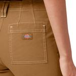 Укороченные утилитарные брюки Dickies, коричневый - фото 4