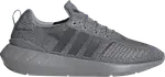 Кроссовки Adidas Swift Run 22 'Triple Grey', серый - фото 2