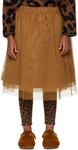 Детская коричневая юбка Celia Daily Brat - фото