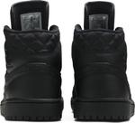 Кроссовки Wmns Air Jordan 1 Mid SE Black Quilted, черный - фото 6