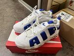 Кроссовки Nike Air More Uptempo Low White Hyper Royal, синий