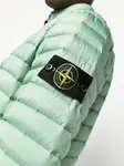 Пуховик с нашивкой Compass Stone Island, зеленый - фото 5