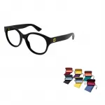 Очки Round Frame GUCCI, черный - фото 6