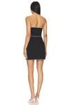 Платье-Пазл без бретелек Amanda Uprichard, черный - фото 3