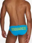 Плавки с логотипом Dsquared2, синий - фото 3