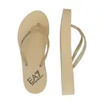 Шлепки Ea7, бежевый - фото 3