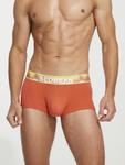 Боксеры SEOBEAN Classic Solid Stretch Trunk, оранжевый - фото