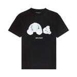 Футболка Palm Angels Ice Bear Tee, черный - фото