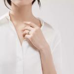 Кольцо Tiffany & Co. Narrow, белое золото - фото 5