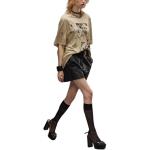 Футболка с принтом R13, хаки - фото 4