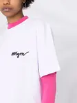 Футболка с логотипом MSGM, белый - фото 3