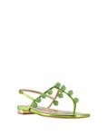 Сандалии Aquazzura, зеленый - фото 2