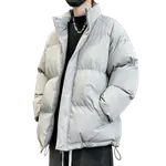 Пуховик Unisex X1617, camel puffer jacket - фото 3