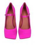 Туфли Amina Muaddi, фуксия - фото 4