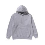 Толстовка с нашивкой логотипа A BATHING APE, черный - фото 4