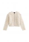 Кардиган New Look TEXTURED WEAVE LONG SLEEVE, Cream/Beige - фото 2