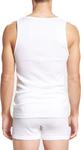 Комплект из 3 мужских топов Calvin Klein Cotton Classics, White - фото 2