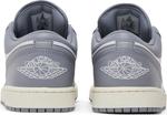 Кроссовки Air Jordan 1 Low Vintage Grey, серые - фото 6