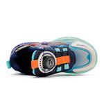 Детские беговые кроссовки Warrior, темно-синий/белый (с флисовой подкладкой) - фото 3