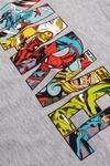 Хлопковая футболка с логотипом Marvel, серый - фото 3