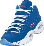 Кроссовки big kids question mid 'draft day' Reebok, синий - фото 4