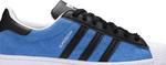 Кроссовки Adidas Superstar 'Blue Core Black', синий - фото 3