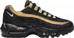 Кроссовки Nike Air Max 95 Recraft GS 'Black Elemental Gold', черный - фото
