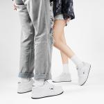 Warrior Skateboard Shoes Unisex, White/Black - фото 3