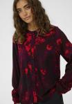 Блуза Culture CUELSIE ELITHA SHIRT, Red Flower/Red - фото