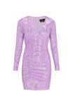 Коктейльное платье faina, фиолетовый - фото