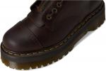 Dr. Martens женские Sinclair кожаные платформенные ботинки, Dark Brown - фото 2
