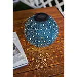 Солнечный светильник LED Sunshine Charm Lampion Solar синий, Tyvek Войлок Фонарь Pauleen, синий - фото 2