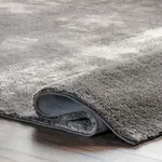 Ковер Loni Solid Shag Area Rug nuLOOM, 76x305 см, темно-синий - фото 39