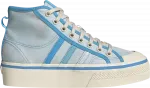 Кроссовки Adidas Wmns Nizza Platform Mid 'Almost Blue Pantone', синий - фото