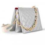 Сумка Louis Vuitton Coussin PM, серебристый - фото 2