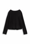 Джемпер TOM TAILOR PULLOVER CROPPED MIT STEHKRAGEN, Deep Black/Black - фото 5