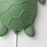 Светодиодный настенный ночник Ikea Blavingad Turtle, зеленый - фото 2